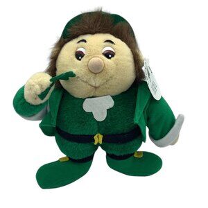 Lucky Lenny The Leprechaun Plush Toy Doll Fitzgeralds 9” St. Patrick's Day